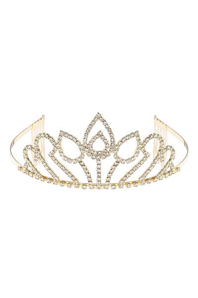 RHINESTONE DESIGN TIARA