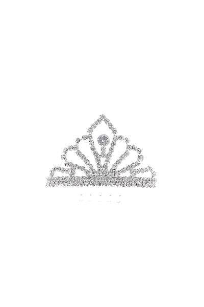 RHINESTONE DESIGN CRYSTAL TIARA