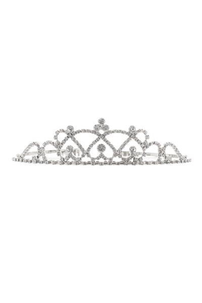 LUXURY RHINESTONE CRYSTAL CROWN TIARA