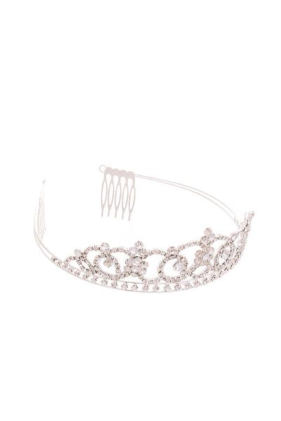 MULTI RHINESTONE CUTE PRINCESS TIARA CROWN