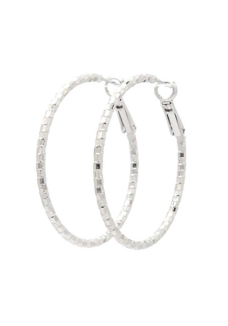 SODAJO METAL HOOP EARRING