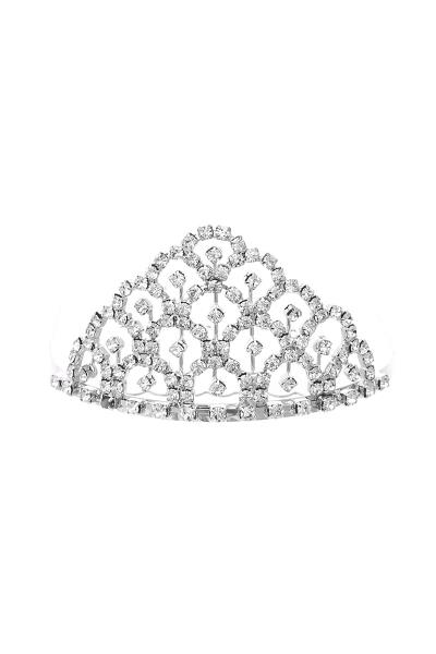 RHINESTONE MINI CROWN TIARA