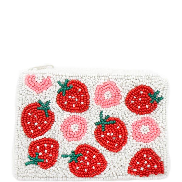 STRAWBERRY COIN BAG