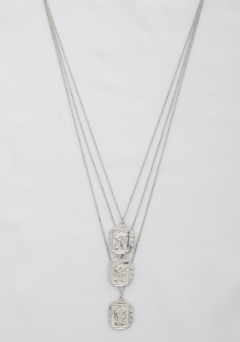METAL LAYERED NECKLACE