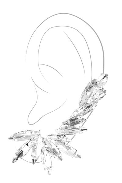 RHINESTONE EAR CUFF
