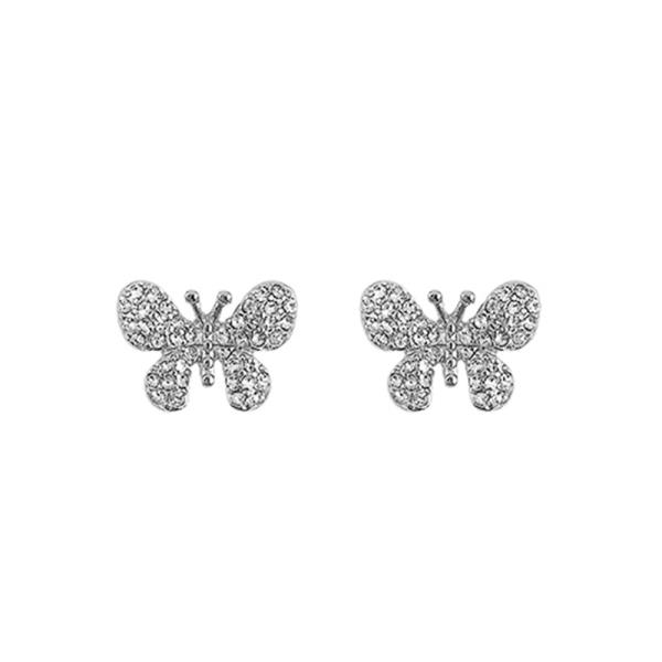 BUTTERFLY STUD EARRING