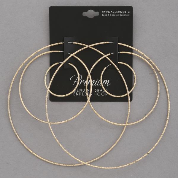 HOOP EARRING SET