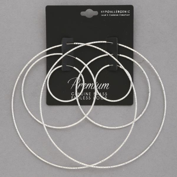 HOOP EARRING SET