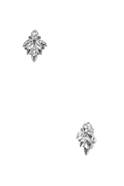 MARQUISE SHAPE CLUSTER CLIP EARRING