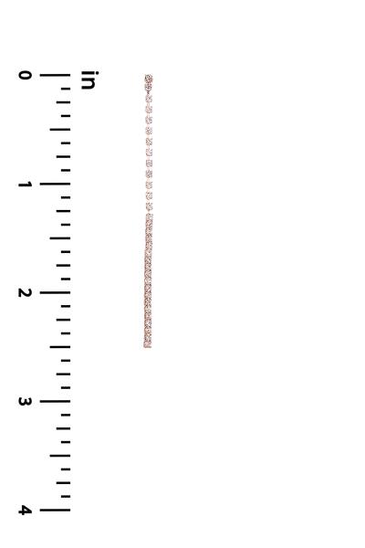RHINESTONE 1LINE BAR DROP EARRING