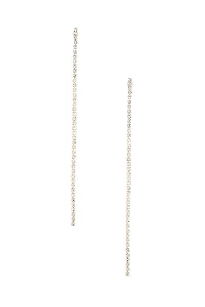 RHINESTONE STRAND EARRING