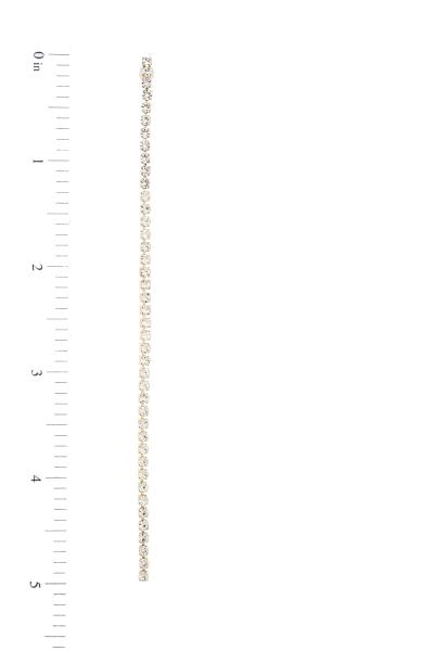 RHINESTONE STRAND EARRING