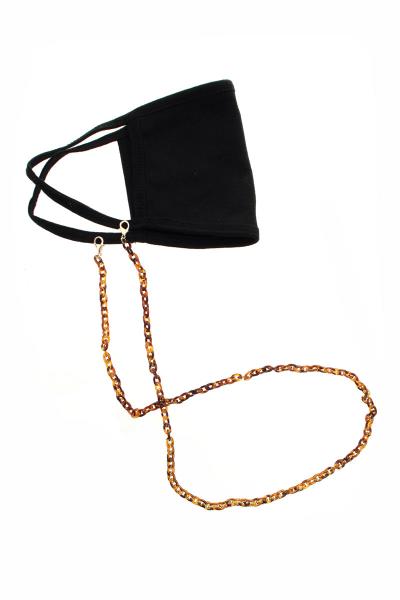TORTOISE FACE MASK CHAIN, MASK STRAP, MASK HOLDER, MASK LANYARD, MASK RETAINER, NECKLACE FOR MASK, WOMEN MEN CHILDREN