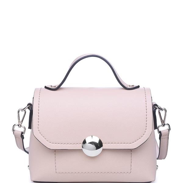 ROUND BUCKLE CROSSBODY BAG