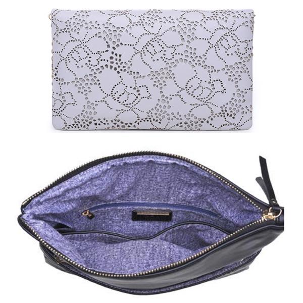LUXURY LOCKET CLUTCH BAG