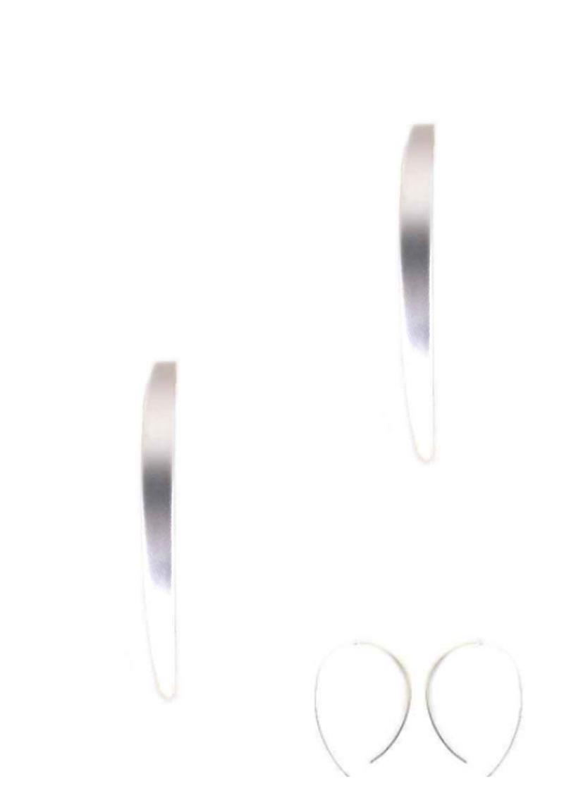 ONE LINE DROP TRENDY FASHION EARRINGS