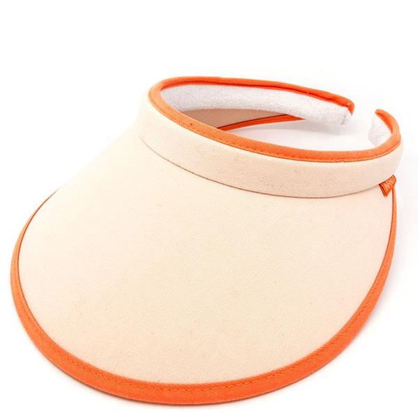 INFINITY SELECTIONS BRUSHED COTTON CLIP ON VISOR