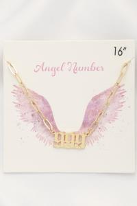 ANGEL NUMBER NECKLACE