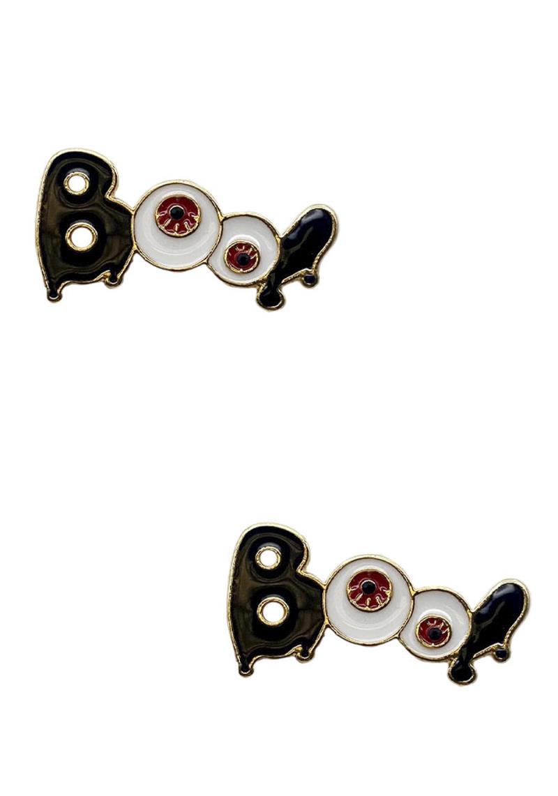 HALLOWEEN BOO BOO DANGLE EARRING