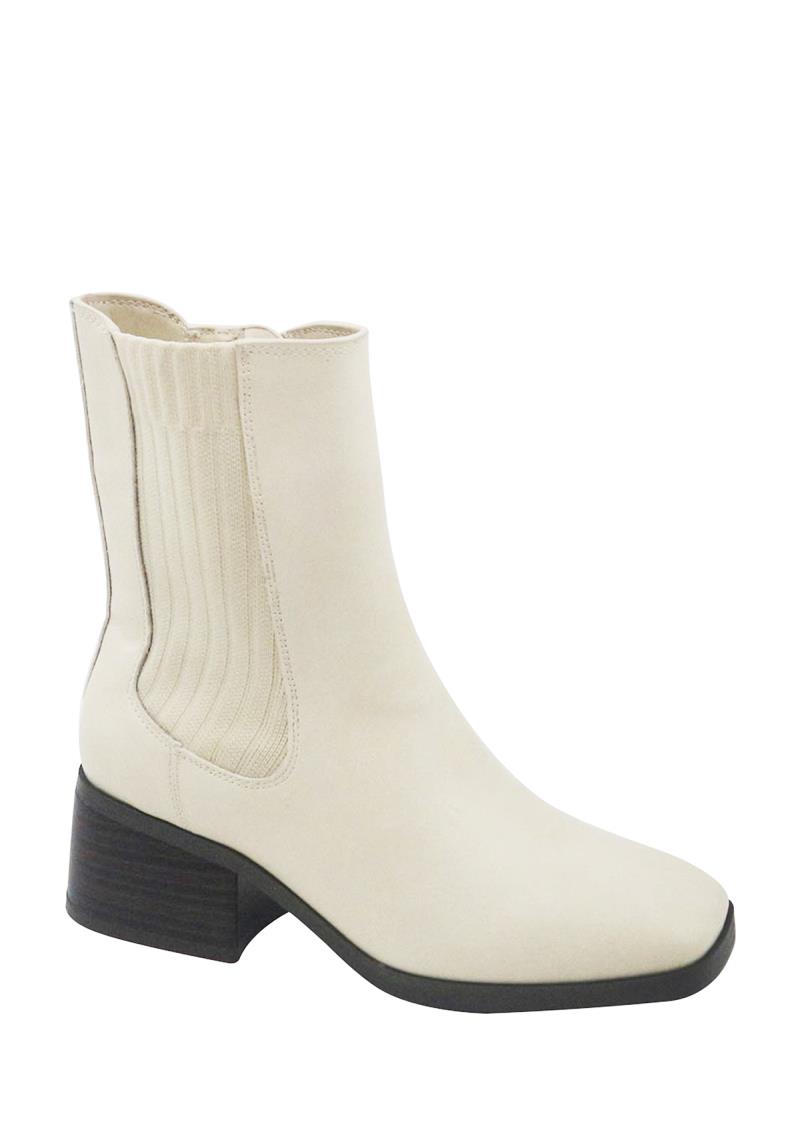 RIBBED SIDE BOOTIE 12 PAIRS