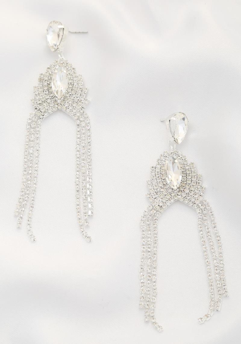 MARQUISE CRYSTAL DANGLE EARRING