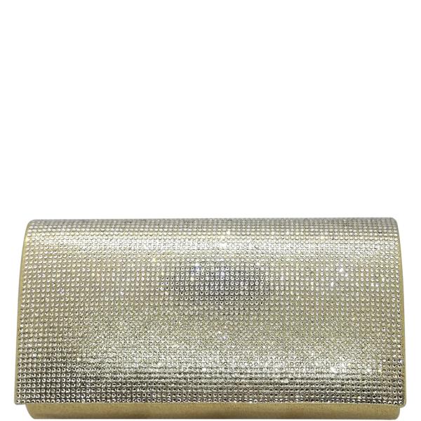 RHINESTONE CLUTCH EVENING BAG