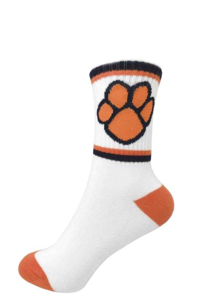 FASHION DOG PAW PRINT ANKLET SOCKS