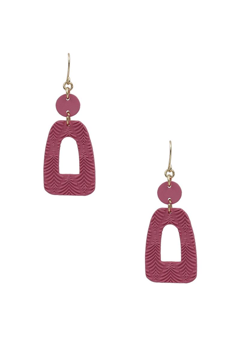 SILICONE COATED EARRING