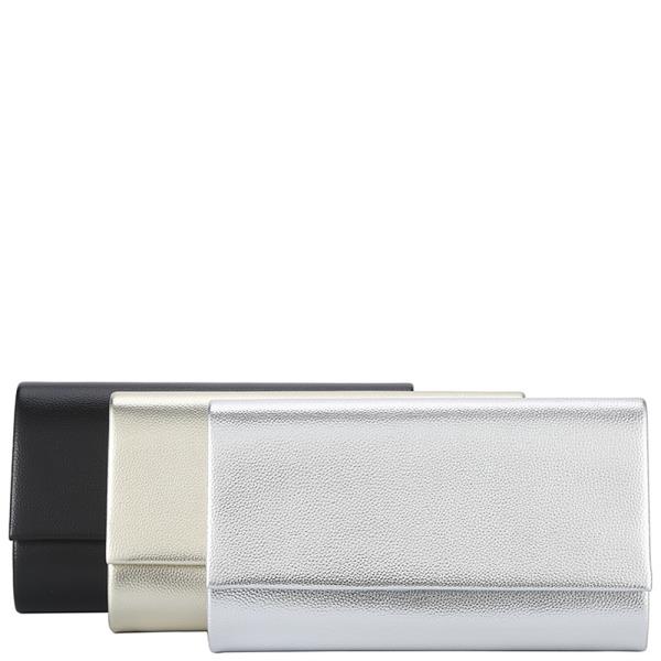 PLAIN SMOOTH CLUTCH BAG
