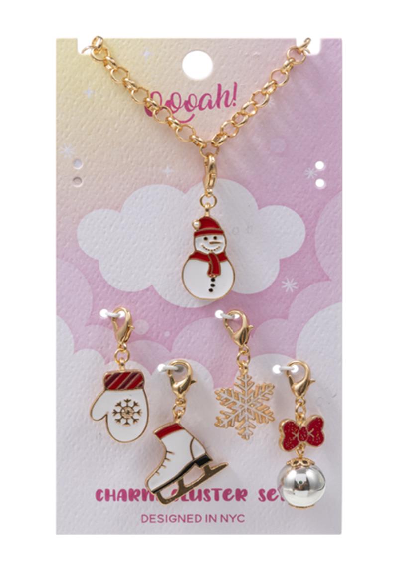 CHRISTMAS MULTI CHARM NECKLACE