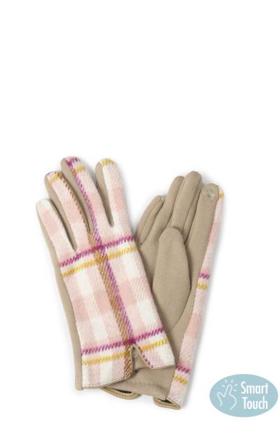 FASHION PLAID GLOVES