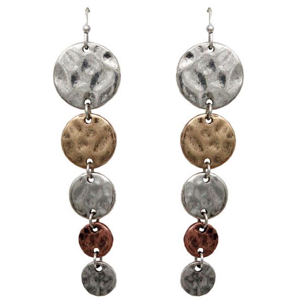 COIN LINK DANGLE EARRING