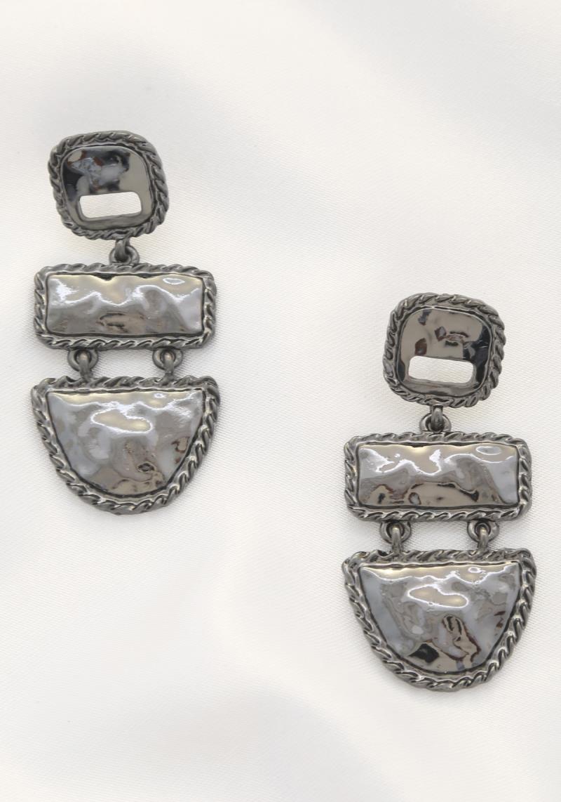 HAMMEED METAL DANGLE EARRING