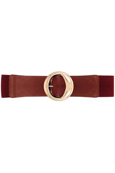 METAL ROUND ELASTIC BUCKLE BELT