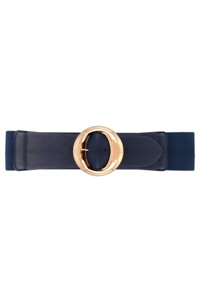 METAL ROUND ELASTIC BUCKLE BELT