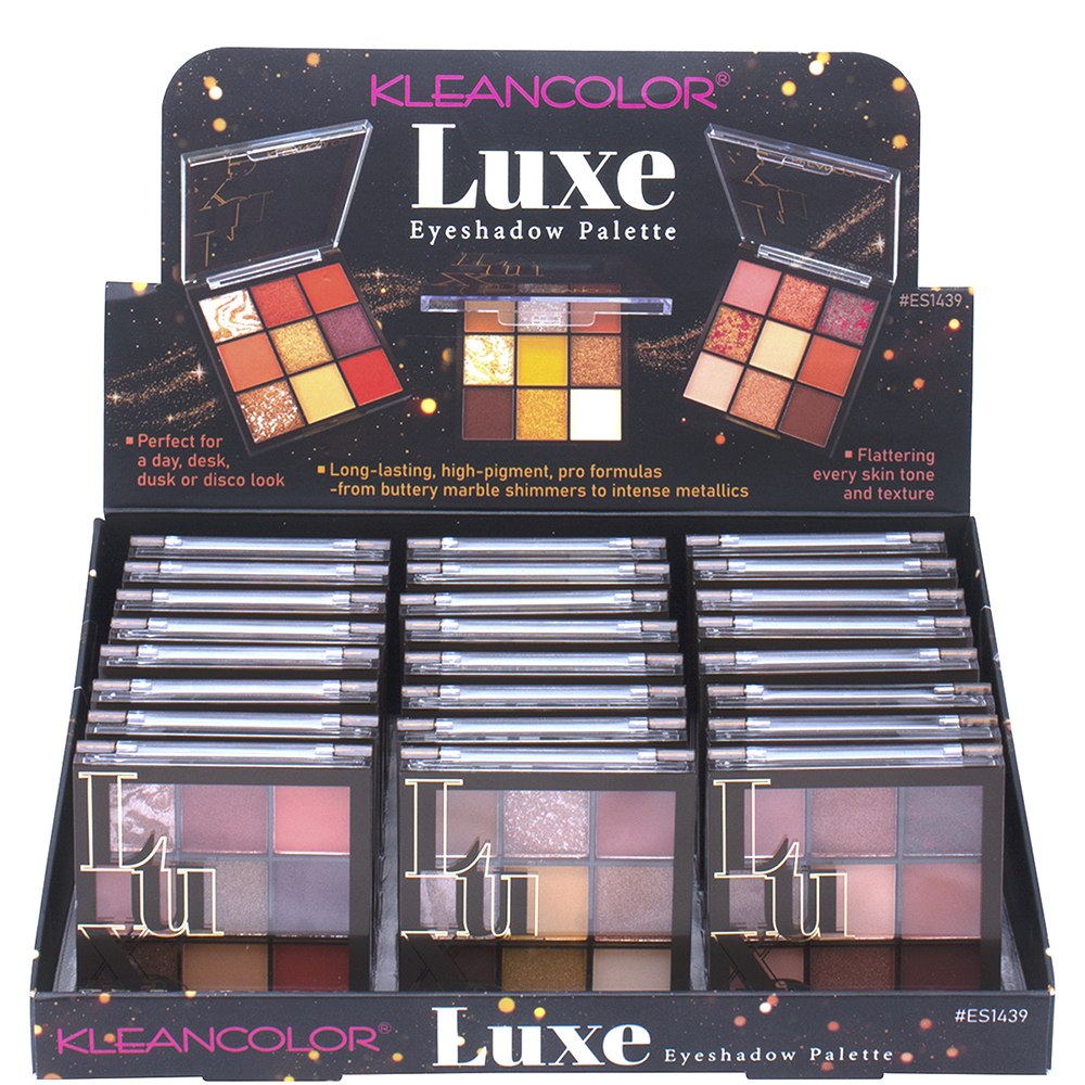LUXE EYESHADOW PALETTE (24 UNITS)