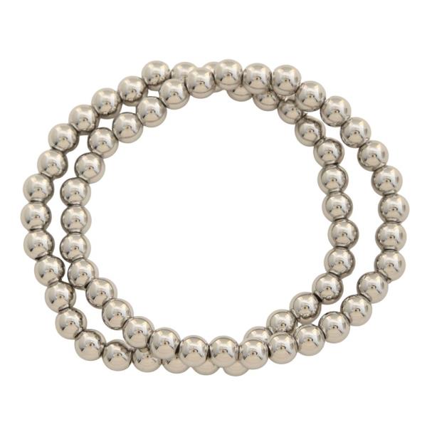 S.STEEL BRACELET-2 line 6mm