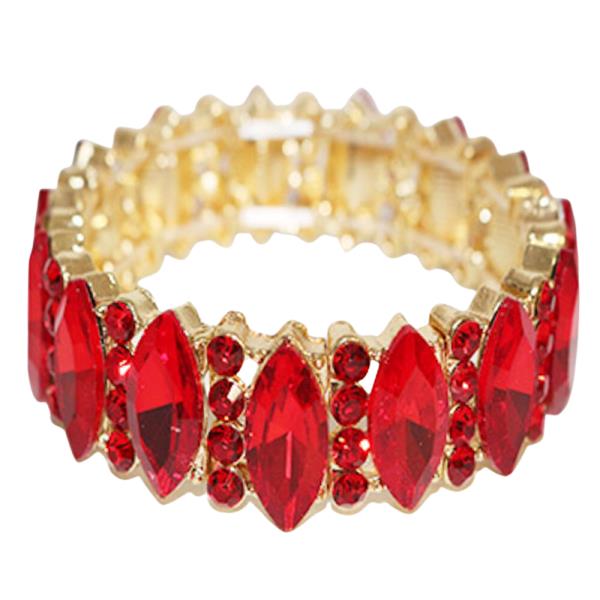 MARQUISE CRYSTAL STRETCH BRACELET