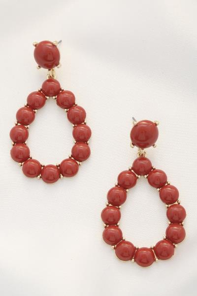 TEARDROP DANGLE EARRING