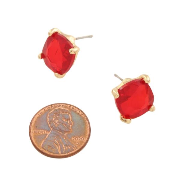 CRYSTAL STUD EARRING