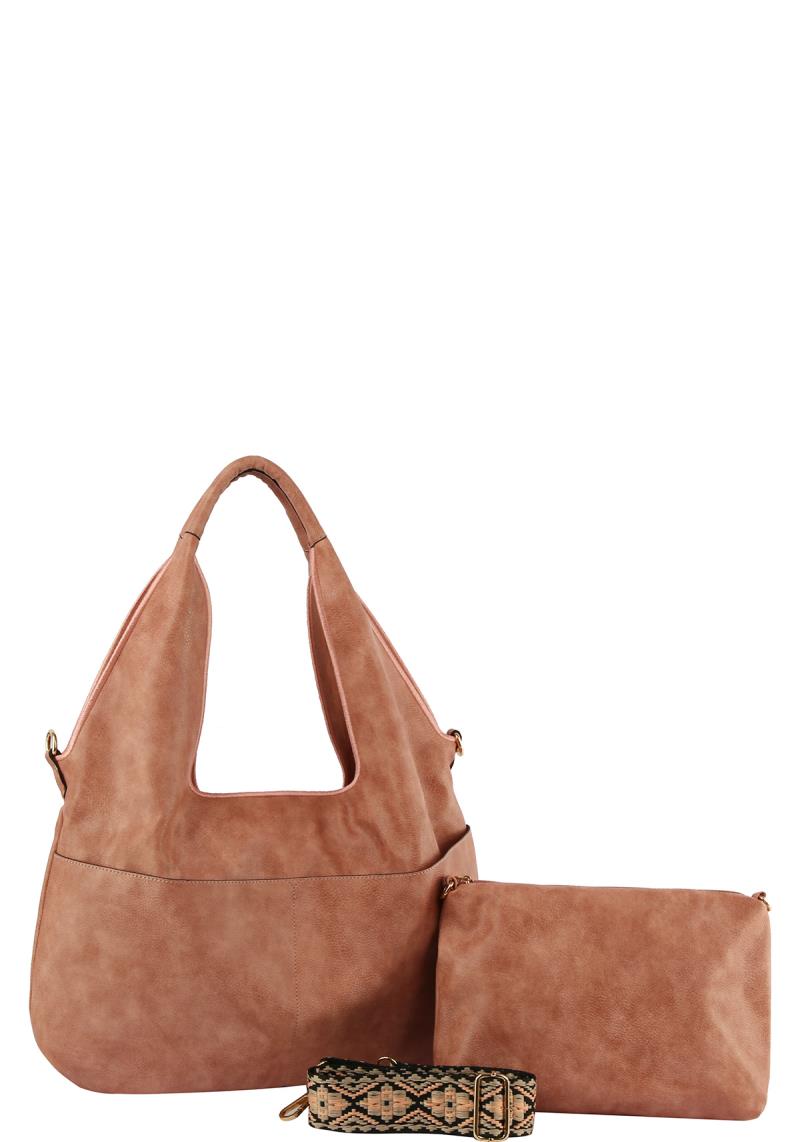 2IN1 HOBO BAG WITH BAG SET