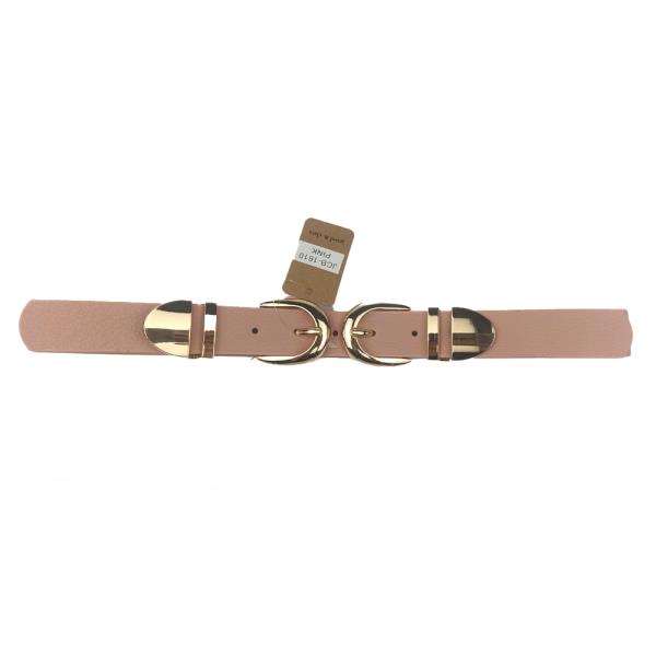 DOUBLE SIDED METAL BUCKLE BELT