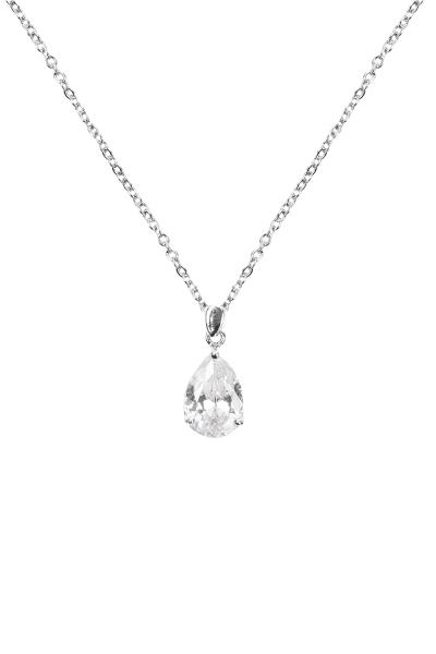 CRYSTAL TEARDROP SMALL NECKLACE