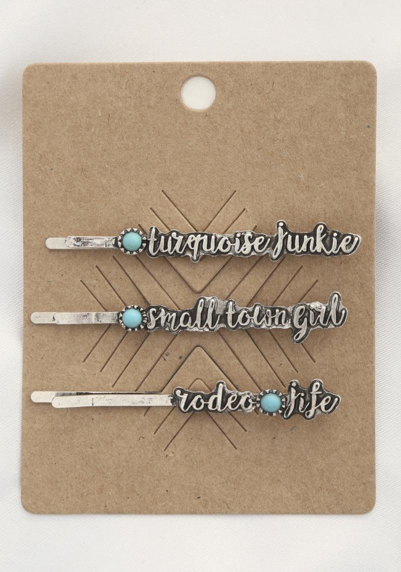 WESTERN HAIR PIN SET
