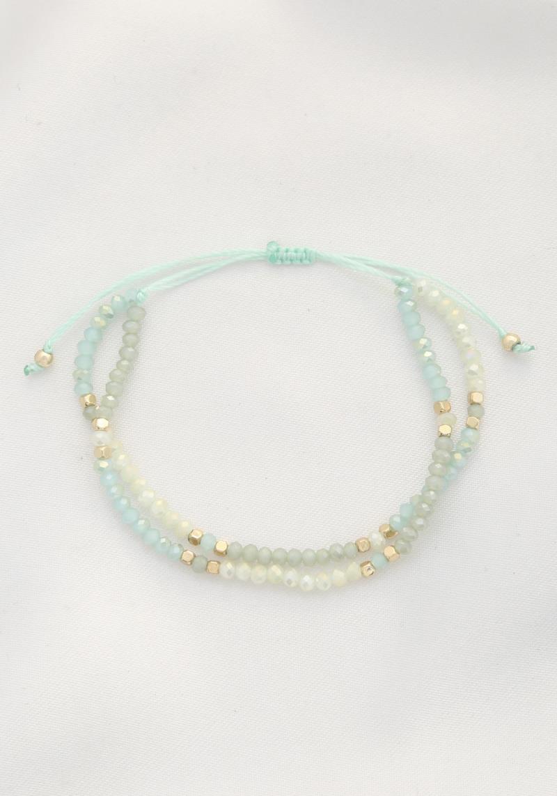 BEADED SLIDE BRACELET
