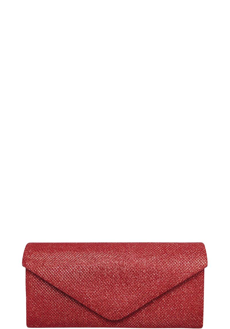 COLOR TEXTURE CLUTCH BAG