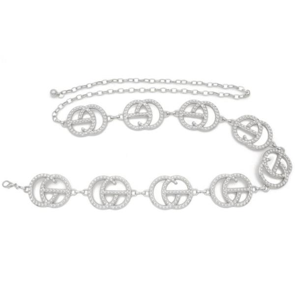 PREAL GO METAL LINK CHAIN BELT