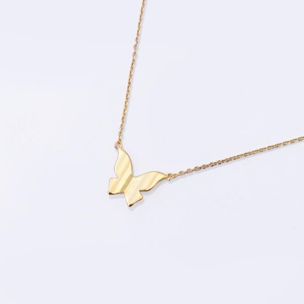 18K GOLD RHODIUM DIPPED REBIRTH NECKLACE