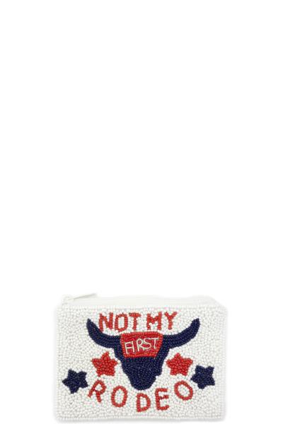 "NOT MY FIRST RODEO" COIN BAG