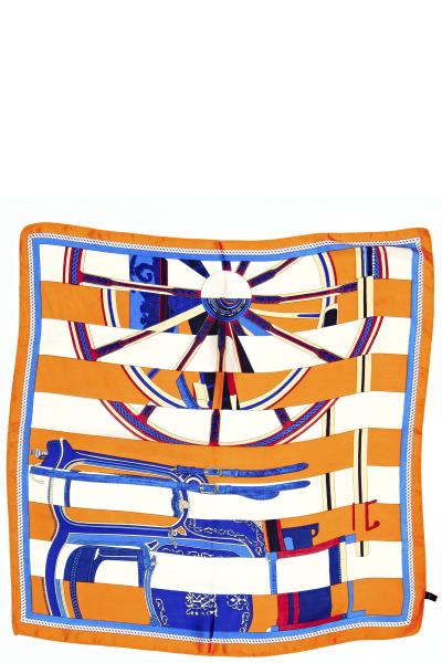 CHAIN PRINTED SILKY BANDANA